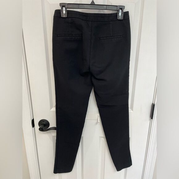 ZARA Basic Collection Black Zipper Accent Skinny Pants Women’s Size S - Picture 2 of 5